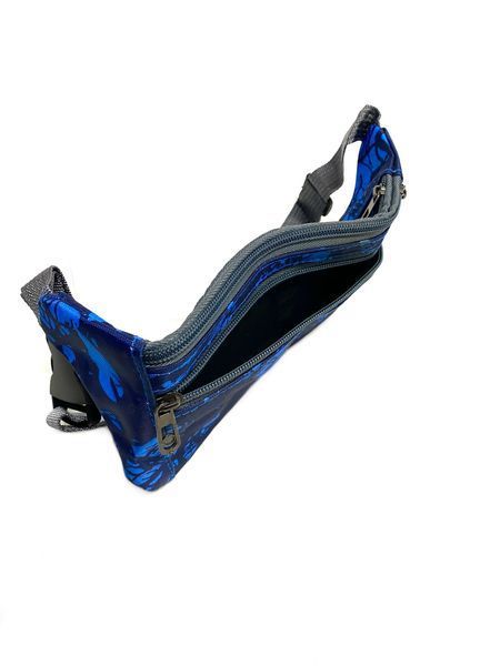 Бананка з плащівки 000111 синя 31 х 11 х 2 NN000111-SYNII фото