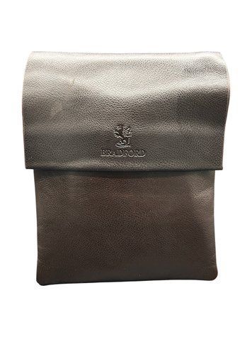 Чоловіча сумка через плече з екошкіри Bradford 8885-1 коричнева 20 х 16 х 5 B8885-1-KORYCHNEVYI фото