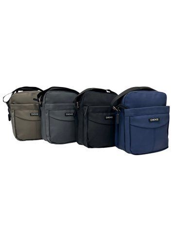 Чоловіча сумка через плече Dieke з плащівки D0054 синя 23 х 20 х 9 DD0054-SYNII фото
