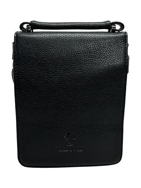 Чоловіча сумка з еко-шкіри Bradford F017-3 чорний 27,5 x 23 x 4 F017-3 фото